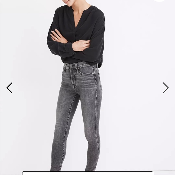 Madewell Denim - Madewell 10” high rise skinny jeans size 28